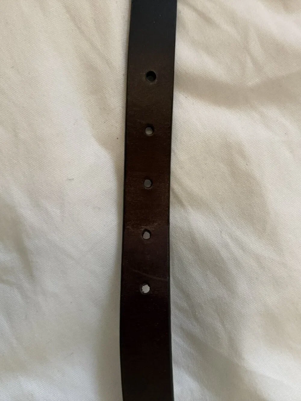 Coach Women’s Dark Brown Leather Belt Small
